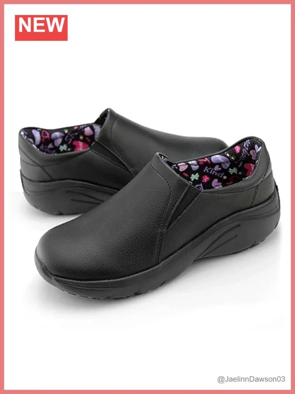 Slip-On Comfort Nursing Shoes Lightweight Slip-Resistant Work Shoes